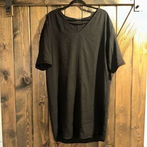 Scotch & Soda Black Tunic  Mini Dress